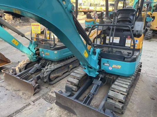 اللون الأصلي مستخدم حفر Kobelco U17 كفاءة عالية للعمل في الداخل
