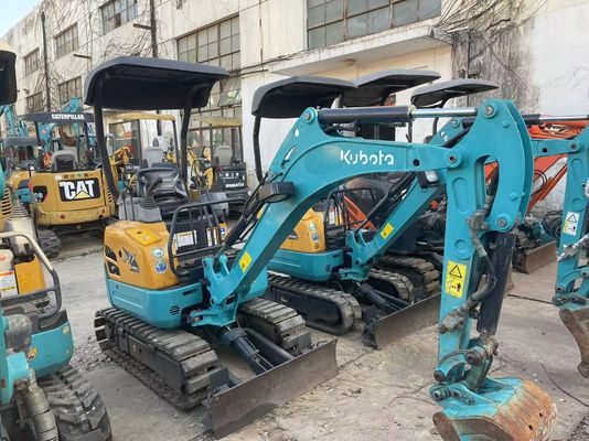 اللون الأصلي مستخدم حفر Kobelco U17 كفاءة عالية للعمل في الداخل