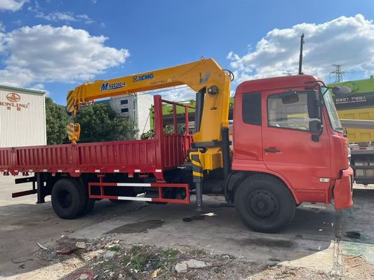 8 طن شاحنة XCMG SQS200-4 صعود رافعة مستعملة مع شاحنة دونغفينغ 2019 سنة