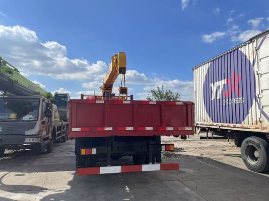 8 طن شاحنة XCMG SQS200-4 صعود رافعة مستعملة مع شاحنة دونغفينغ 2019 سنة