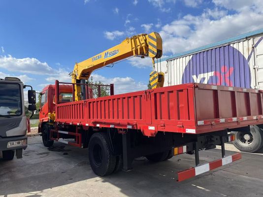 8 طن شاحنة XCMG SQS200-4 صعود رافعة مستعملة مع شاحنة دونغفينغ 2019 سنة