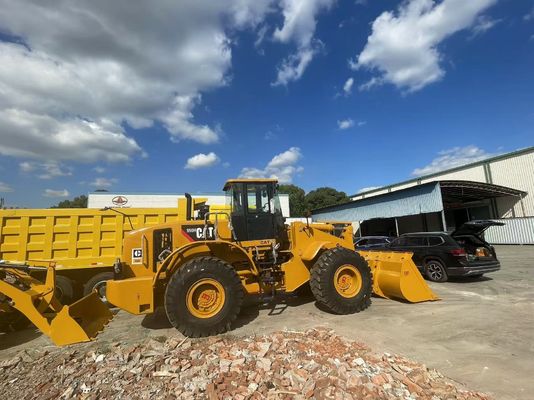CAT 950H محمول عجلات مستعمل موقع بناء محمول أمامي مستخدم في أفريقيا