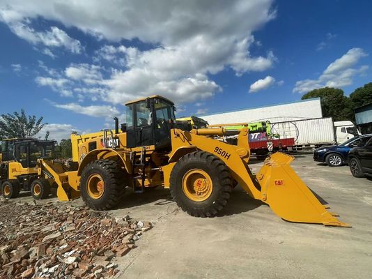 CAT 950H محمول عجلات مستعمل موقع بناء محمول أمامي مستخدم في أفريقيا