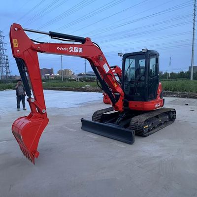 اليابان الأصلية Kubota U55-4 الحفرة المصغرة المستخدمة للبيع/ Kubota Mini Excavator المستخدمة للبيع