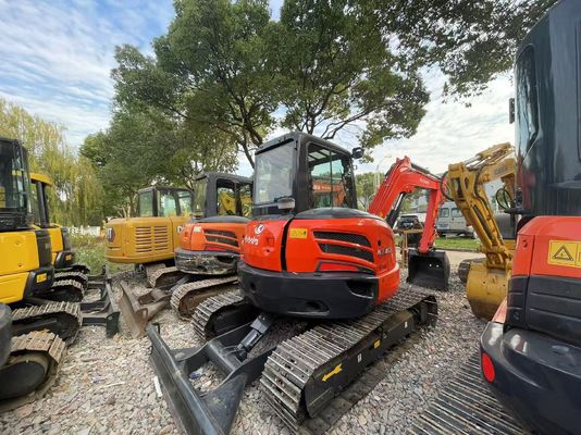 إعادة طلاء اللون المستخدم Kubota KX163-5 الحفرة الزحفية المصغرة في حالة ممتازة/حفرة Kubota مع محرك EPA وذراع التأرجح