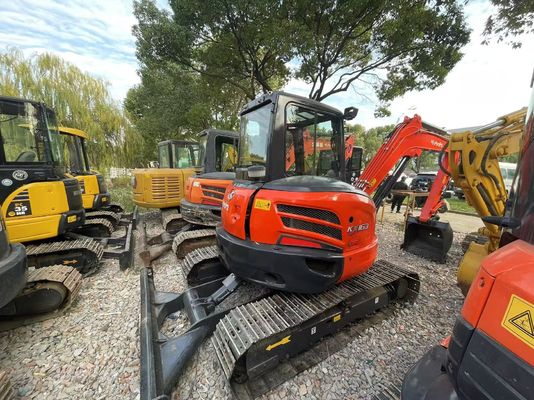 إعادة طلاء اللون المستخدم Kubota KX163-5 الحفرة الزحفية المصغرة في حالة ممتازة/حفرة Kubota مع محرك EPA وذراع التأرجح