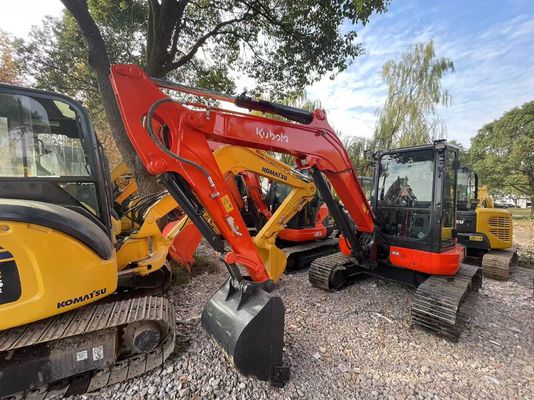 إعادة طلاء اللون المستخدم Kubota KX163-5 الحفرة الزحفية المصغرة في حالة ممتازة/حفرة Kubota مع محرك EPA وذراع التأرجح