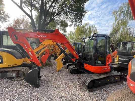 إعادة طلاء اللون المستخدم Kubota KX163-5 الحفرة الزحفية المصغرة في حالة ممتازة/حفرة Kubota مع محرك EPA وذراع التأرجح