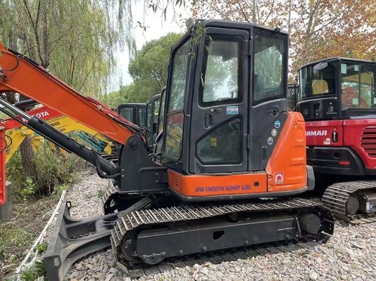 اليابان الأصلية مستعمل هيتاشي ZX68USR-5A الحفر الزحف في حالة ممتازة