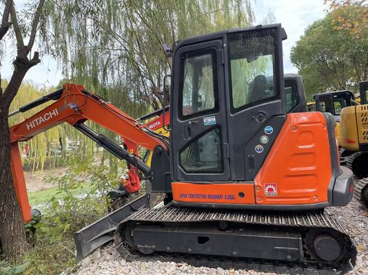 اليابان الأصلية مستعمل هيتاشي ZX68USR-5A الحفر الزحف في حالة ممتازة