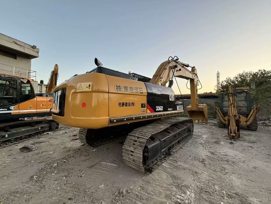 المستخدمة الزاحف كاتربيلر 336D الحفرة إعادة طلاء لون 36 طن للتعدين