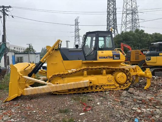 D85ESS-2 الزاحف كوماتسو الجرافة المستخدمة مع الهيدروليكي ريبر بيع في آسيا