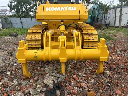 D85ESS-2 الزاحف كوماتسو الجرافة المستخدمة مع الهيدروليكي ريبر بيع في آسيا