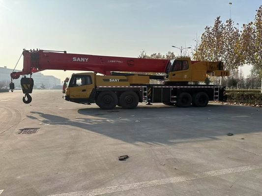 2021 سنة مستعملة ساني STC800E5 80 طن رافعة شاحنة في حالة جيدة