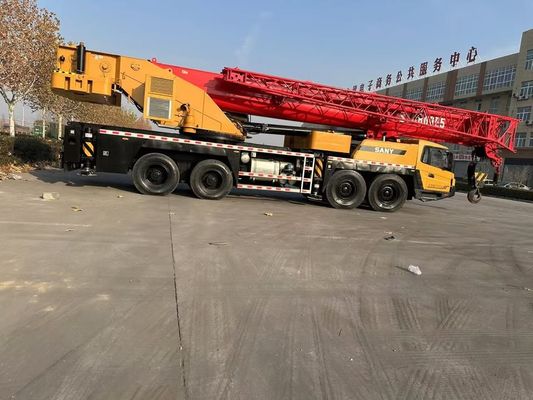 2021 سنة مستعملة ساني STC800E5 80 طن رافعة شاحنة في حالة جيدة