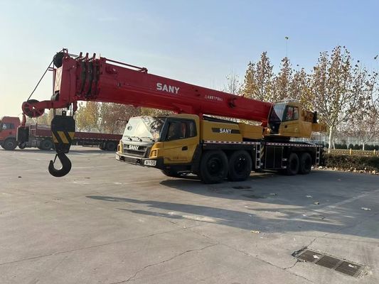 2021 سنة مستعملة ساني STC800E5 80 طن رافعة شاحنة في حالة جيدة