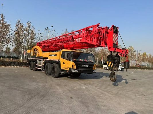 2021 سنة مستعملة ساني STC800E5 80 طن رافعة شاحنة في حالة جيدة
