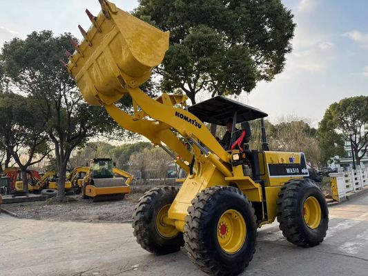أصل اليابانية مستعملة كوماتسو WA510 محمولات عجلات صغيرة تعمل في حالة جيدة