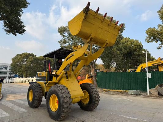 أصل اليابانية مستعملة كوماتسو WA510 محمولات عجلات صغيرة تعمل في حالة جيدة