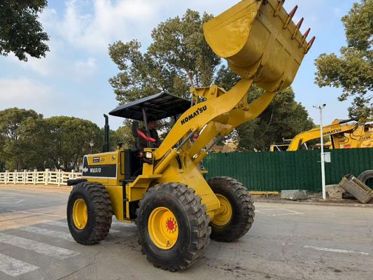 أصل اليابانية مستعملة كوماتسو WA510 محمولات عجلات صغيرة تعمل في حالة جيدة
