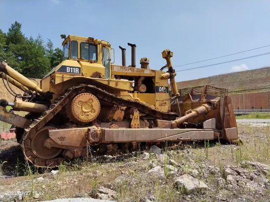 اللون الأصلي المستخدم كاتربيلر D11R الجرافة مع الممزق الهيدروليكي