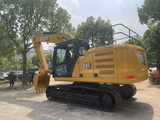 الحفرة Caterpillar 320GC المستخدمة بحالة جيدة مع مصراع هيدروليكي