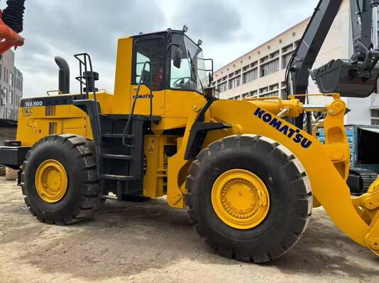 إعادة طلاء اللون المستخدم لـ Komatsu WA500-3 Wheel Loader بحالة ممتازة