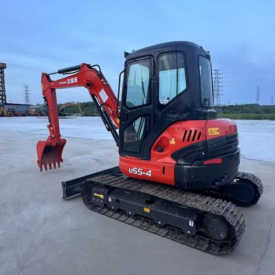 اليابان الأصلية Kubota U55-4 الحفرة المصغرة المستخدمة للبيع/ Kubota Mini Excavator المستخدمة للبيع