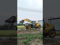 تليسكوبي JCB 540-170 مستعمل في المملكة المتحدة بحالة ممتازة / رافعة شوكية تلسكوبية مستعملة للبيع الساخن
